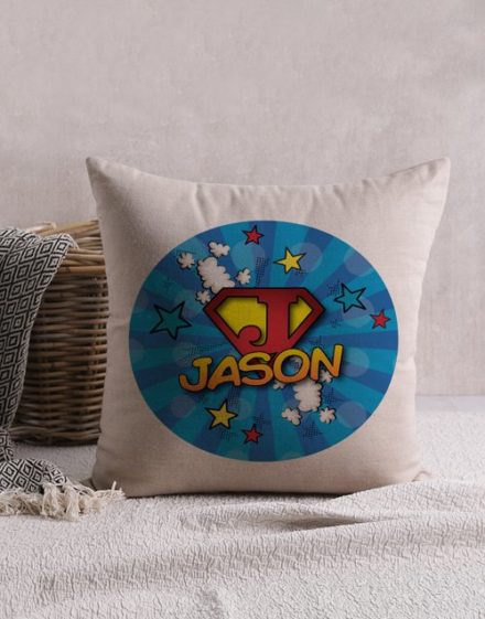 Super Kid Personalised Scatter Cushion