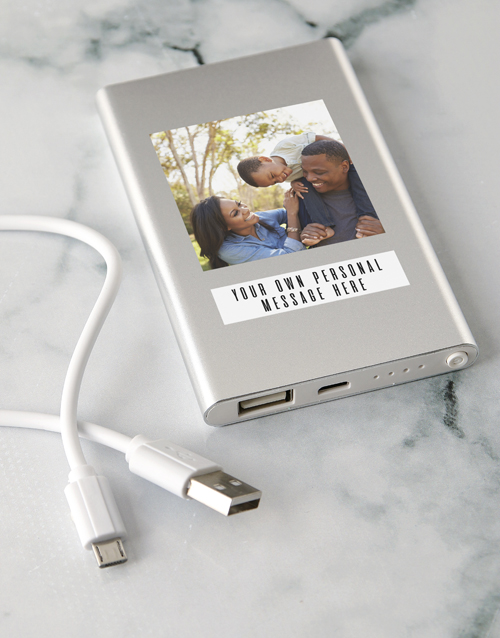 mothers-day Personalised Photo Power Bank