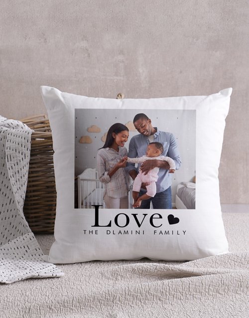 Family Love Personalised Scatter Cushion