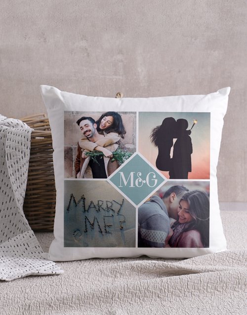 Love Initials Personalised Scatter Cushion