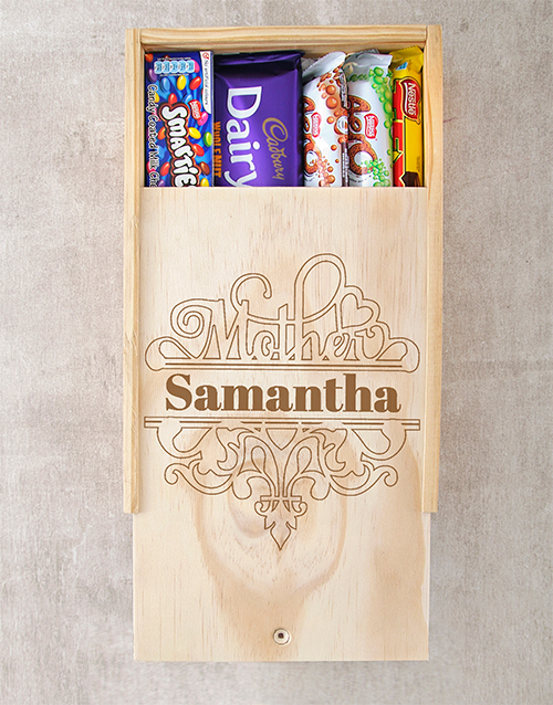 Personalised Special Mother Choc Crate