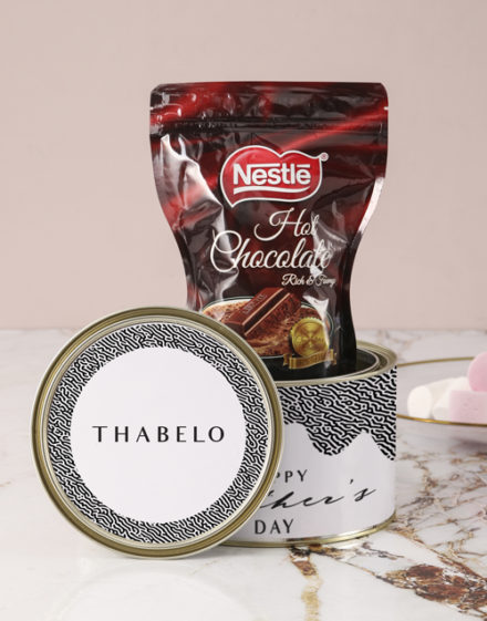 mothers-day Personalised Dreamy Hot Choc Tin