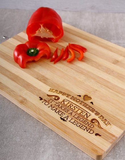mothers-day Legendary Personalised Chopping Board