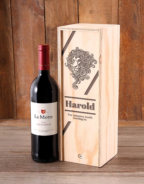 Lionheart Personalised Booze Crate