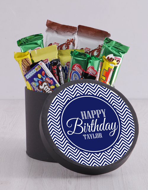 Personalised Happy Birthday Hat Box
