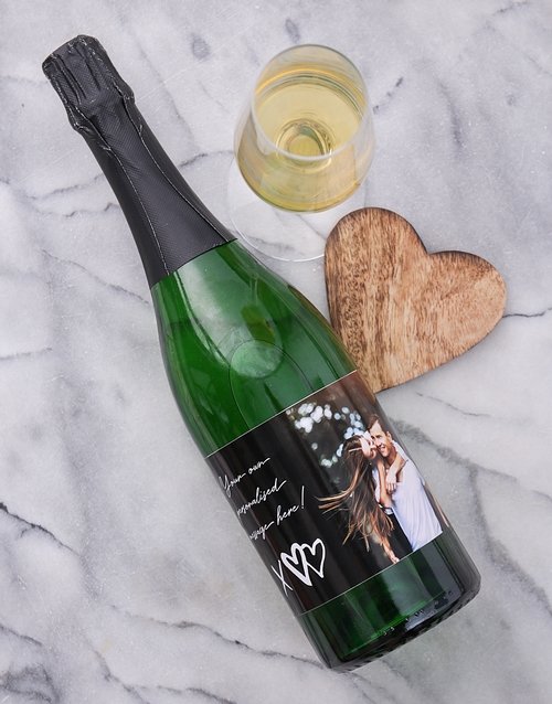 XO Photo Personalised Wine