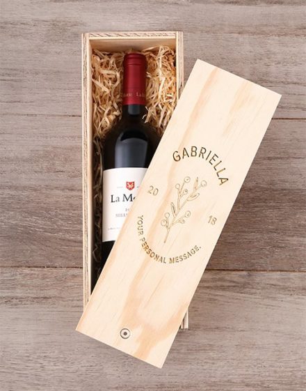 Regal Personalised Wine Crate