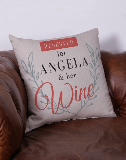 Reserved For Her Personalised Scatter Cushion