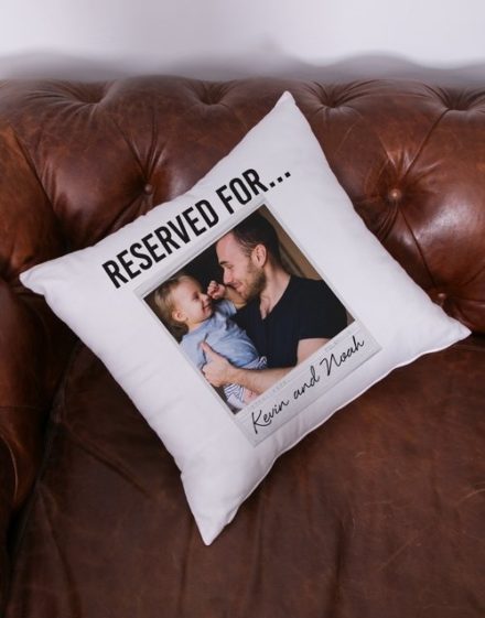 Reserved Photo Personalised Scatter Cushion