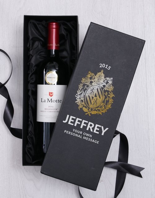 Crest Personalised Wine Giftbox