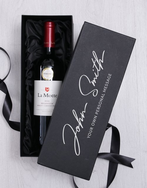 Signature Personalised Wine Giftbox