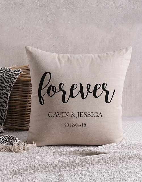 Forever Personalised Scatter Cushion