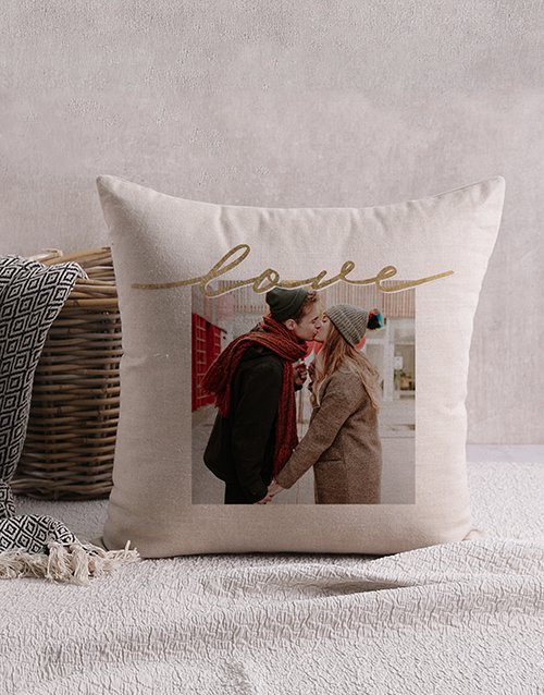 Love Photo Personalised Scatter Cushion