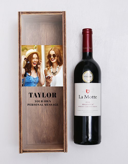 La Motte Personalised Wine Crate