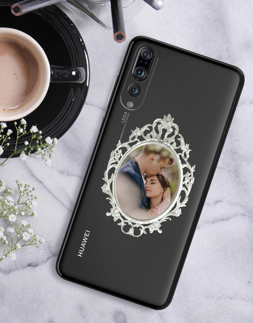 mothers-day Personalised Ornate Frame Huawei Cover