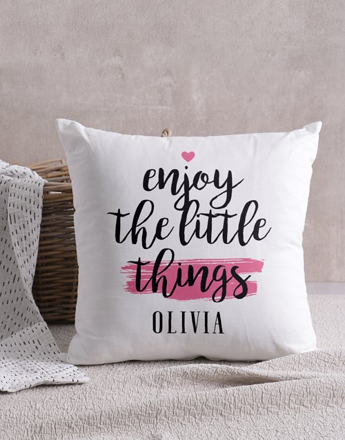 Little Things Personalised Scatter Cushion