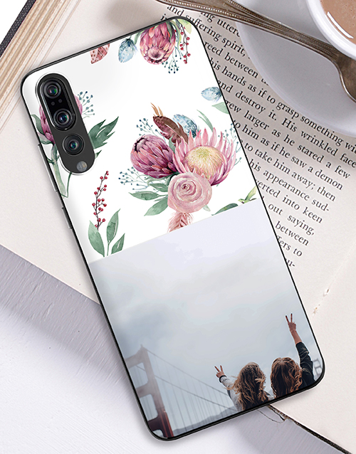 mothers-day Personalised Protea Photo Huawei Cover