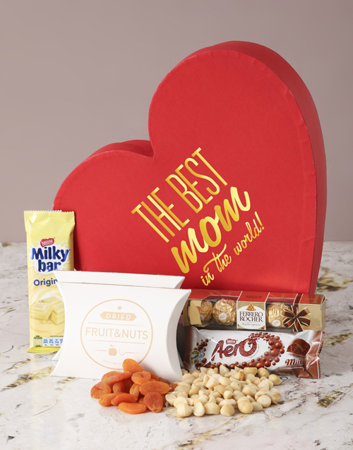 mothers-day Mothers Day Heart Hamper