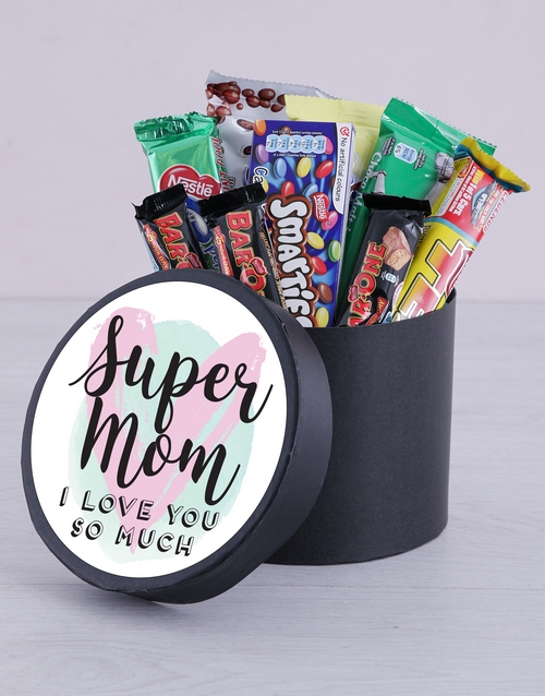 mothers-day Super Mom Chocolate Box