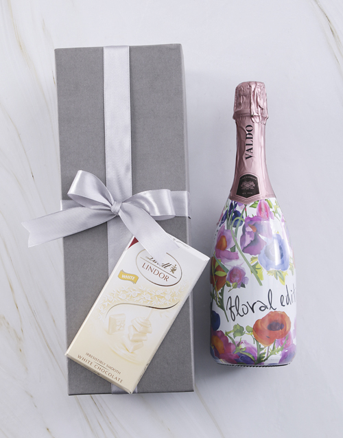 mothers-day Valdo Floral Prosecco Gift Box