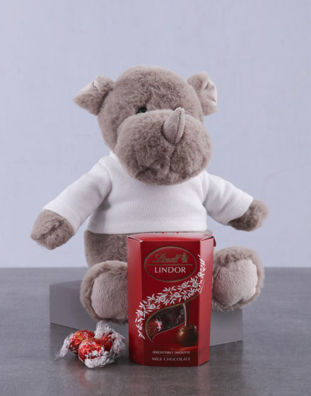 mothers-day Lindt and Rhino Plush