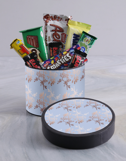 mothers-day Floral Wrap Choc Hat Box