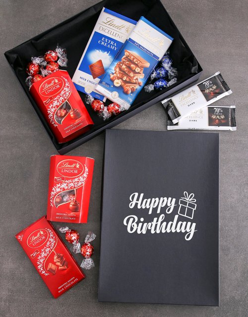 birthday Birthday Lindt Chocolate Box