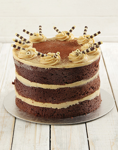 cakes Coffee and Chocolate Naked Cake 20cm