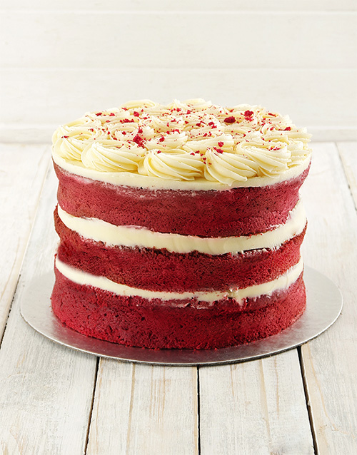 cakes Red Velvet Naked Cake