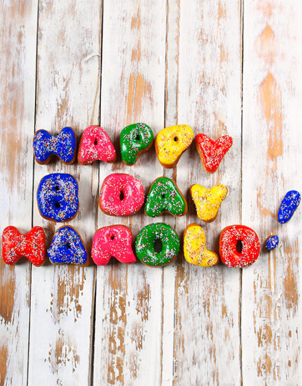 fathers-day Personalised Doughnuts 10 to 16 Letters