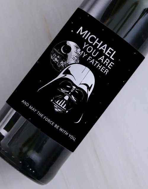 You Are My Father Personalised Wine