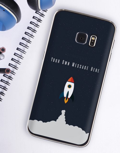 fathers-day Personalised Rocket Samsung Cover