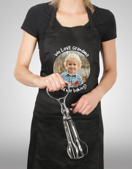 fathers-day Personalised Message and Photo Apron