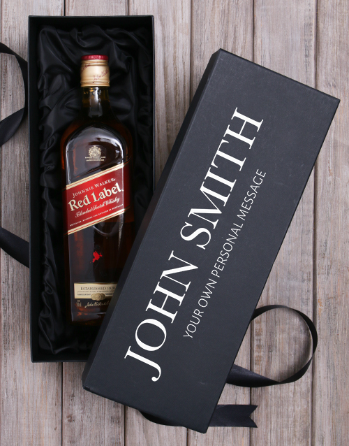 fathers-day Personalised Johnnie Walker Luxury Box