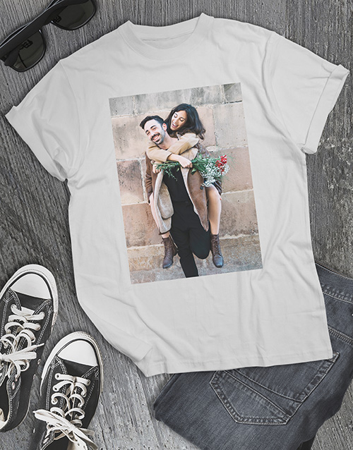 fathers-day Personalised Photo T Shirt