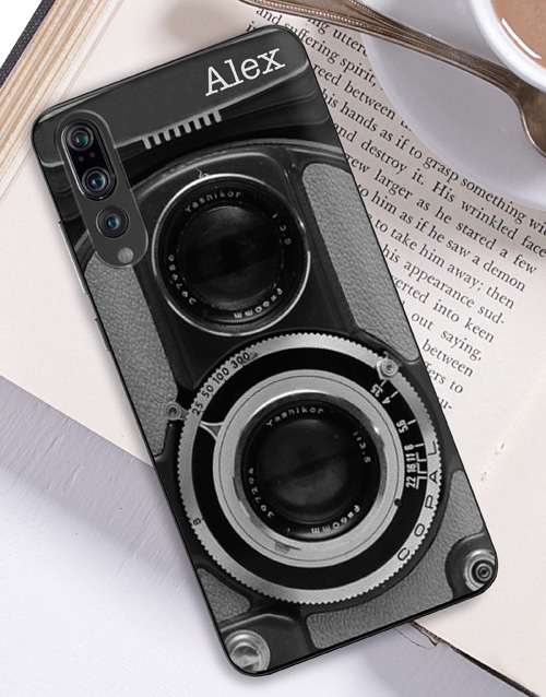 fathers-day Personalised Camera Huawei Cover