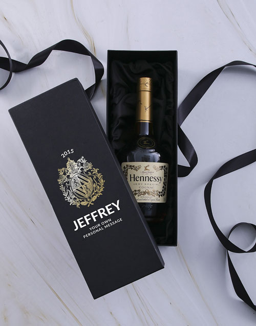 fathers-day Personalised Hennessy VS Giftbox