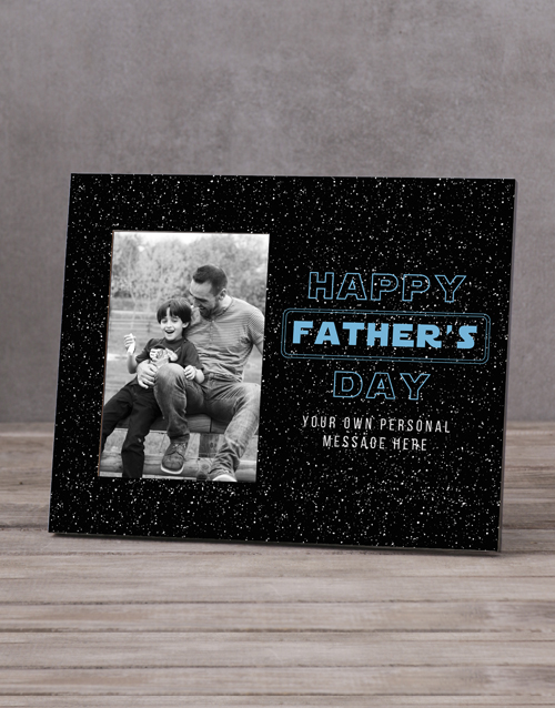Personalised Happy Fathers Day Photo Frame fathers-day Personalised Happy Fathers Day Photo Frame