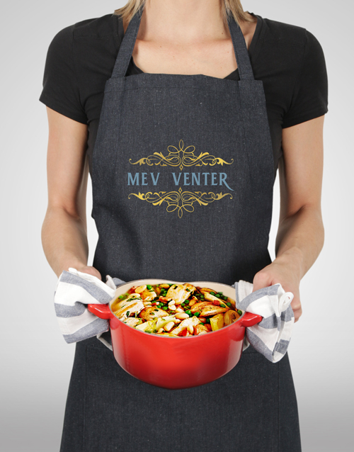 fathers-day Personalised Mnr Apron
