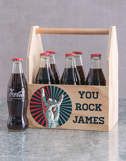 fathers-day Personalised Rocker Man Crate