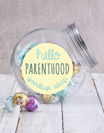 fathers-day Hello Parenthood Candy Jar