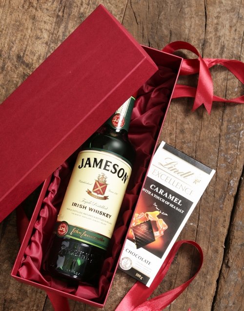 fathers-day Red Box of Jameson
