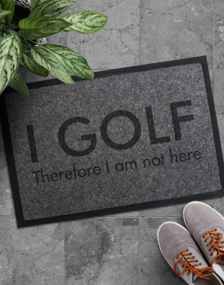 fathers-day I Golf Doormat