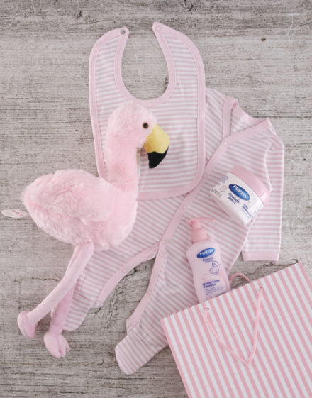 baby Flamingo Gift Set for Baby Girl