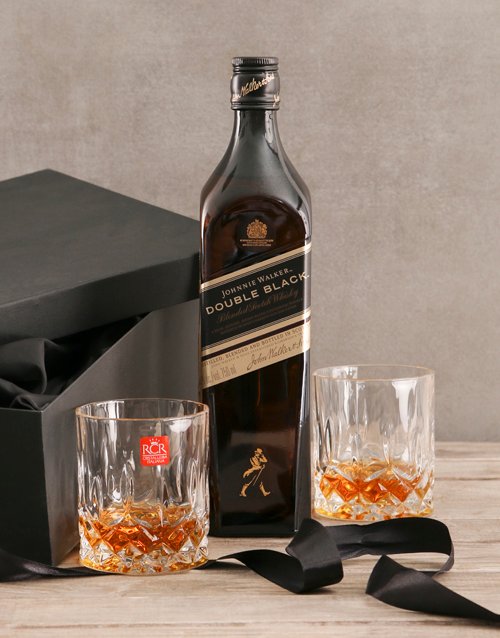 fathers-day Johnnie Walker Double Black Gift Set