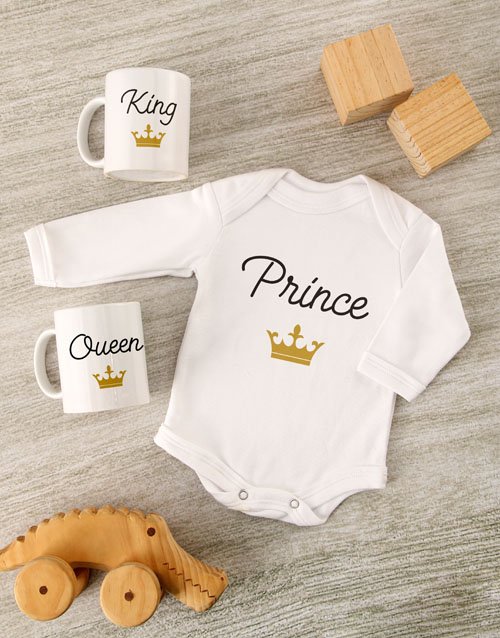 baby Little Prince Baby Onesie Set