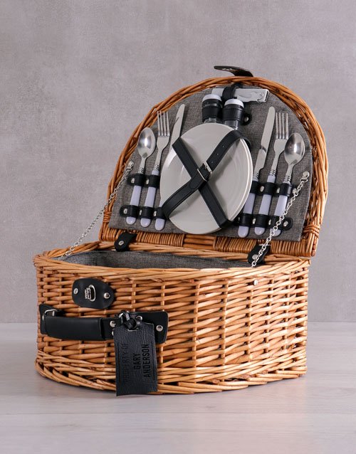 Personalised Picnic Basket For Two