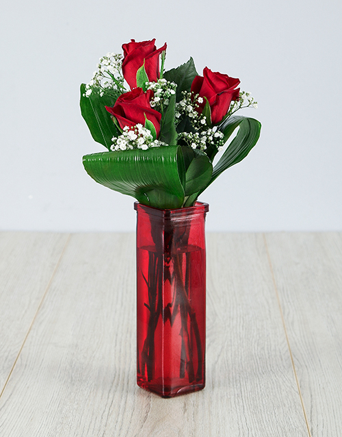 roses The Beauty Of Love Rose Vase