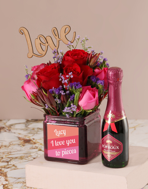 roses Personalised Love You to Pieces Blooms