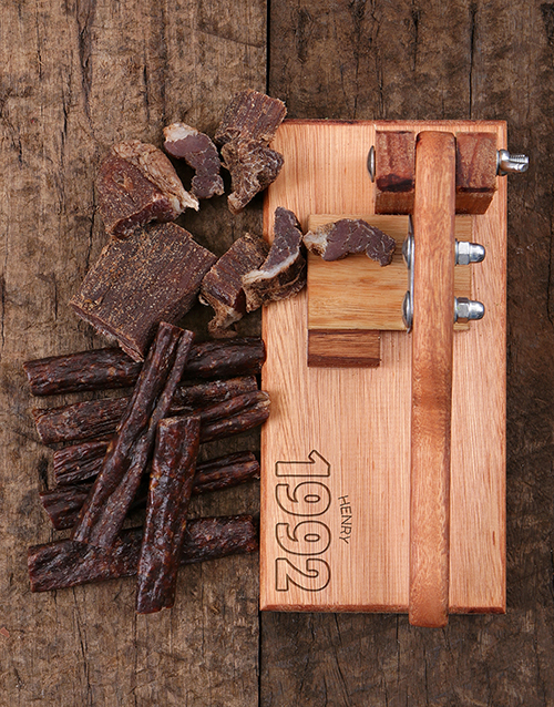 birthday Personalised Established Biltong Cutter